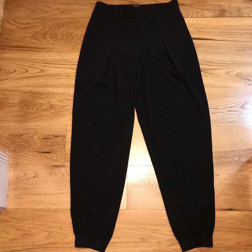 Black, Forever 21 stretchy slacks